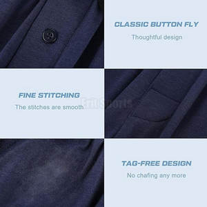 Pijama Recto de Primera Calidad para Hombre, Nuevo Estilo 2026, Color Sólido - Product Image 4