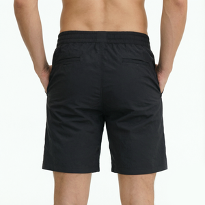 Shorts de Baño para Hombre, Colores Sólidos, 2 en 1, Elásticos en 4 Direcciones, Bolsillo para Teléfono, Secado Rápido, Shorts de Playa con Logotipo Personalizado - Product Image 3