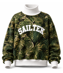 เสื้อสเวตเชิ้ตคอเต่าคุณภาพสูง SAILTEK ผ้าคอตตอนผสม คอกลม ทรงโอเวอร์ไซส์ ผู้ผลิตเสื้อผ้าสั่งทำ - Product Image 6