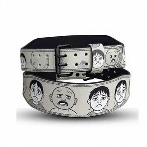 Ceintures en cuir Anime pour haltérophilie, entraînement de dos, pompes et fitness - Product Image 6