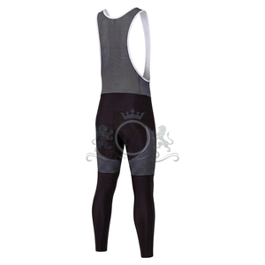 Ensemble de maillot de cyclisme pour hommes, manches longues, motif hexagonal gris, séchage rapide, respirant, vêtements de vélo de route - Product Image 3