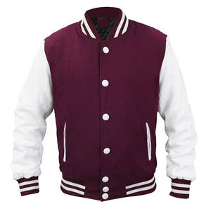 Veste universitaire pour homme, col montant, coupe-vent, respirante, hiver, haute qualité, personnalisable, prix abordable - Product Image 2