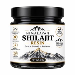 Resina de Shilajit del Himalaya de 20 g, 100 % Pura y Natural, para Aumentar la Energía y Reforzar el Sistema Inmunitario, con más del 82 % de Ácido Fúlvico y más del 80 % de Minerales Traza - Product Image 1