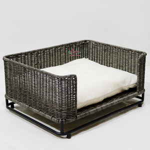 Artex Dong Thap CH4706A Handwoven Rattan Pet <b>House</b> Stylish <b>Indoor</b> Outdoor Furniture for Cats and <b>Dogs</b> Vietnam - Product Image 5