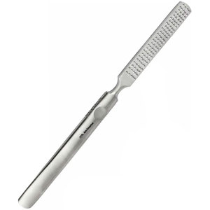 Râpe à pieds et éliminateur de callosités et cors, en acier inoxydable robuste, 7 pouces, pour usage sur pieds secs et humides - Product Image 4