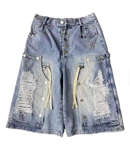 Shorts cargo en jean pour hommes, écologiques, 100 % coton, décontractés, confortables, durables, séchage rapide, taille mi-haute, braguette zippée, poches, vente en gros - Product Image 3
