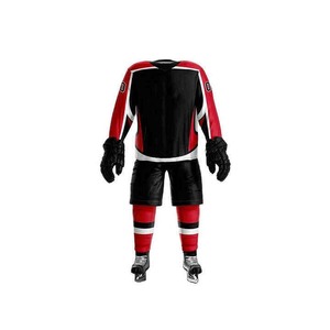 Uniforme de Hockey sobre Hielo Sublimado, Diseño Único de Fabricante Popular, Buena Calidad, Etiqueta Personalizada, Recién Llegado, Mejor Precio - Product Image 1