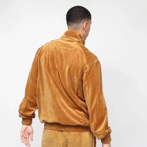 Conjunto Deportivo Unisex Personalizado de Terciopelo 100% Algodón, Sudadera con Cierre Completo, Pantalón Elástico, Ropa Casual de Invierno a Prueba de Viento, con Capucha Estampada - Product Image 5