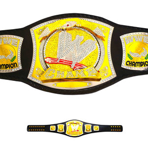 Ceinture de champion du monde poids lourd John Cena - 100% cuir de vache, boucle en alliage, imperméable, confortable, design 3D, personnalisable - Product Image 5