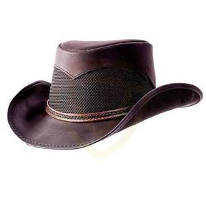 Sombrero de Vaquero de Cuero Occidental con Logotipo Personalizado, Premium para Viajes al Aire Libre, Sombrero de Vaquero para Todas las Estaciones | - Product Image 2