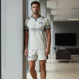 Full Sublimation Custom Rugby Uniform High Quality Breathable Fabric Professional <b>Match</b> Wear Team Rugby Jersey and Shorts - Product Image 6