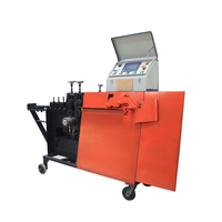 Nouvelle machine à cintrer les étriers automatique CNC 2025, à moteur, double direction, pour barres d'armature de 6 à 12 mm, en acier inoxydable, haute sécurité