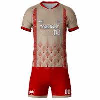 Tenue d'équipe de football de qualité supérieure en gros, maillot de football personnalisé, kit imprimé, respirant, séchage rapide, polyester, sublimation