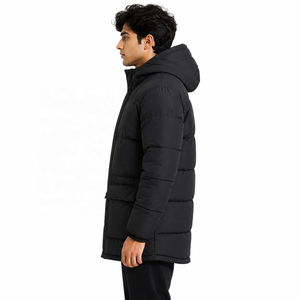 Custom Men's Hooded Puffer <b>Jacket</b> <b>Winter</b> Spring Insulated Quilted Parka Wholesale Men's <b>Jackets</b> OEM <b>Waterproof</b> Outdoor Coat USA - Product Image 2