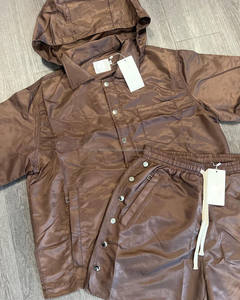 Custom <b>Men's</b> Two-Piece Nylon Zip Windbreaker Shorts Set Lightweight Summer Jogging Tracksuits Quick Dry & Breathable - Product Image 3