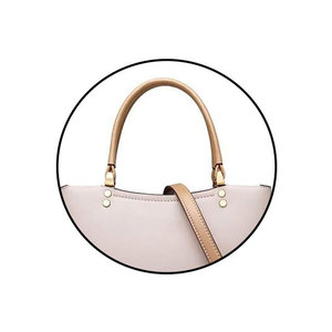 Salva Leather Teal Genuine Leather Tote Bag Soft Detachable Handle Minimalist Style Female Outdoor Hiking Zipper Closure Arcuate - Product Image 6