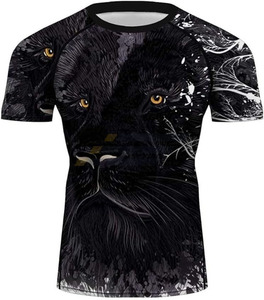 Ensembles de Rashguards MMA BJJ pour Hommes, Légers, à Séchage Rapide, Respirants, à Compression, Imprimés, Manches Courtes, Design Uni Personnalisé - Product Image 3