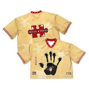 Uniforme de Fútbol Americano de Alta Calidad, Jersey Transpirable de Malla, Corte Holgado, Cuello en V, Estampado Sublimado, Pantalones Cortos - Product Image 6