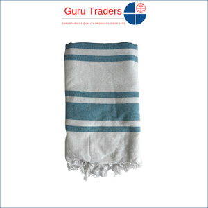 Venta Directa de Fábrica, Toallas Turcas de Hammam Personalizadas con Diseño de Rayas, Hechas de Polialgodón, para Uso en la Playa, Disponibles en Grandes Cantidades - Product Image 2