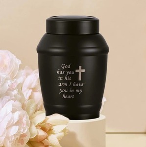 Urna Conmemorativa de Lujo con Cuentas, Recipiente Decorativo para Guardar Cenizas al Mejor Precio - Product Image 1