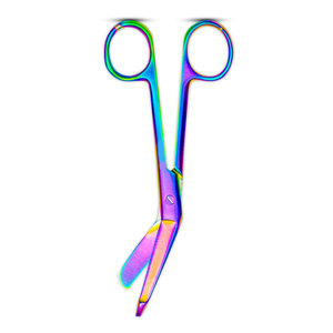 Tijeras para Vendajes Lister, Plateadas, Manuales, con Acabado de Titanio, Tijeras para Trauma EMT de 3.5 Pulgadas, Acero Inoxidable de Grado Médico, Certificación CE - Product Image 6