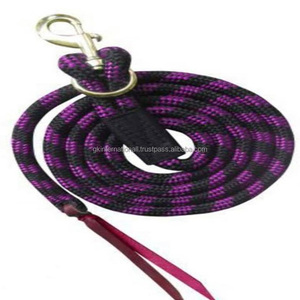 Algodón Caballo Plomo Premium Caballo Productos ecuestres hecho a mano Algodón polivinílico Caballo cuerda de plomo - Product Image 4