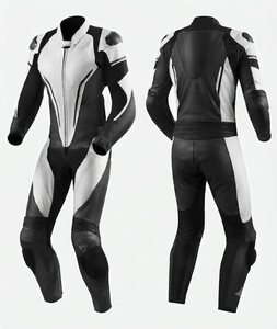 Premium Ramaha Cowhide/Kangaroo MotoCP Racing Suit Jumpsuit/Traje with CE Armor Protection Approved Gear - Product Image 1
