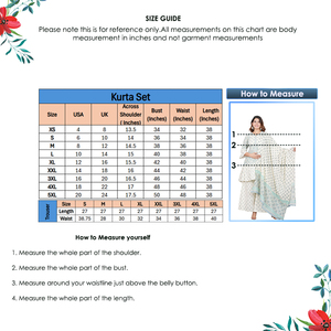Ensemble traditionnel pour femme, kurta sharara dupatta en coton 100% à imprimé floral brodé, été, gris rose - Product Image 6