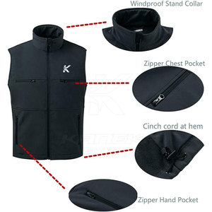 Chaleco Softshell Personalizado, Ropa de Exterior con Tela Suave y Diseño de Corte Regular - Product Image 5