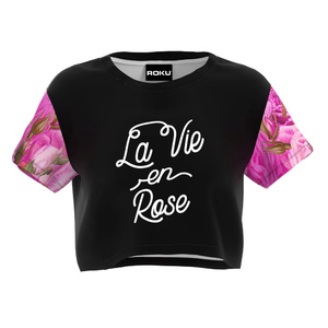 Tops cortos informales para mujer, venta al por mayor, ropa de algodón personalizable, Etiqueta Privada, fábrica OEM, moda de verano, logotipo impreso a granel - Product Image 1