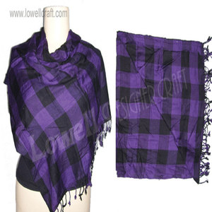 Luxury Check Design <b>Square</b> Knitted <b>Scarf</b> Soft Warm Winter Fashion Neck Wrap Shawl Elegant Casual Outdoor <b>Scarf</b> for Men and Women - Product Image 2