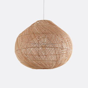 Lámpara Colgante de Mimbre Natural Tejido a Mano, Precio Económico, Venta Caliente desde Vietnam, para Decoración Interior y Exterior del Hogar - Product Image 6