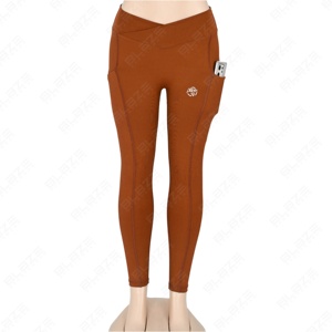 Leggings Deportivos de Yoga al Por Mayor OEM, Cintura Alta Cruzada, Transpirables, Absorbentes de Sudor, Elásticos en Cuatro Direcciones, Antibacterianos, Tallas Grandes - Product Image 2