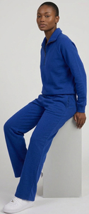 Women's Jogging Tracksuit / Women Drop Shoulder Half Zipper Loose Fit Sweatpants <b>Side</b> Pockets Winter Tracksuit Ladies - Product Image 4