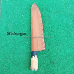 Cuchillos de Cocina Ecológicos Forjados a Mano, Mango de Madera de Olivo y Resina, Acero de Damasco, Cuchillo de Chef de Alta Calidad, Venta al Por Mayor, Pakistán - Product Image 2