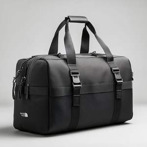 กระเป๋าหนังแท้พรีเมียมสำหรับผู้ชาย กระเป๋าหนังแบบดัฟเฟิลระบายอากาศได้ดี สั่งทำได้ ขายออนไลน์ - Product Image 1