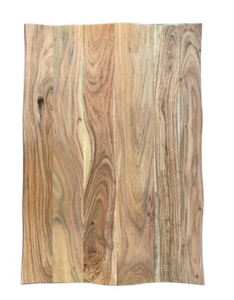 Mesa de Centro Moderna de Madera, Mesa de Té Rectangular con Patas de Metal, Muebles de Madera para Sala de Estar - Product Image 5