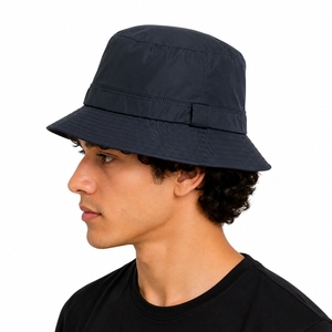 Chapeau Bob Unisexe Premium, Style Urbain Moderne, Tendance Estivale Décontractée, Léger, Respirant, en Tissu Toile, Confortable pour le Cyclisme - Product Image 4
