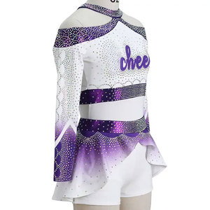 Traje de Majorette Personalizable y Cómodo para Clubes/Escuelas/Eventos - Vestido de Actuación Escénica de Alta Calidad en Spandex/Poliéster - Product Image 2