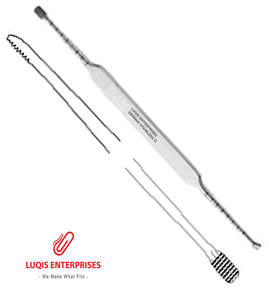 Elevador Quirúrgico de Doble Extremo Daniel Gubisch Raspatory, Instrumento Quirúrgico ENT para Rinoplastia Nasal, Elevador Perióstico de Acero Inoxidable - Product Image 1