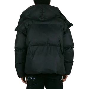 Chaqueta de Invierno para Hombre, Acolchada, Corta, con Cierre, de Alta Calidad, para Exteriores, con Logotipo Personalizado OEM, Resistente al Viento - Product Image 3