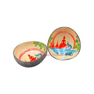 Lunarhandicraft Bols en laque de noix de coco personnalisables faits à la main, vaisselle en laque naturelle fabriquée au Vietnam - Product Image 2