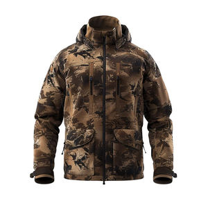 Waterproof Breathable Anti Bacterial Lightweight Winter Hunting <b>Jacket</b> <b>Mens</b> <b>Camo</b> Hunting <b>Jacket</b> Wholesale Manufacturers - Product Image 3