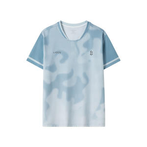 Camiseta Deportiva Transpirable Antiarrugas con Cuello Alto y Doble Botonadura para Hombre TST 9252 LADOS High Spirits - Product Image 4