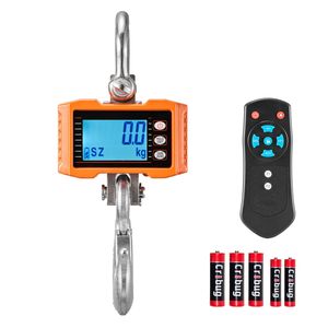 Bilancia Digitale per Gru con Capacità Massima di 2000 kg (4400 libbre), Bilancia Industriale Sospesa per Carichi Pesanti con Cassa in Alluminio Pressofuso e Display LCD - Product Image 1