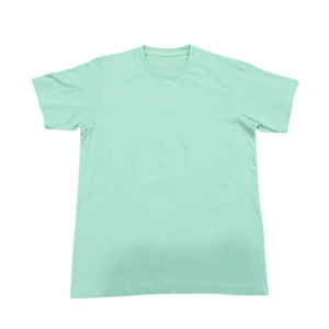 Camiseta de hombre de manga corta con cuello redondo, 100% algodón, tela transpirable y ecológica, impresión de logotipo frontal personalizada, corte regular. - Product Image 6