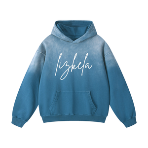 เสื้อฮู้ดดี้ผ้าฝ้ายแท้ 100% หนานุ่ม สีซีดแบบวินเทจ ล้างสีแบบแอซิด ทรงโอเวอร์ไซส์ สไตล์สตรีทแวร์ คุณภาพสูง รับผลิตแบบ OEM และ ODM - Product Image 1