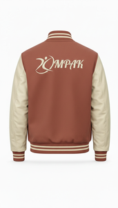 Prendas de Vestir de Alta Gama Estilo Americano con Mangas de Cuero y Parches Bordados, Ropa Deportiva Profesional - Product Image 3