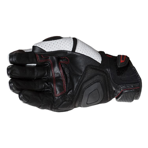 Guantes Profesionales de Motocicleta de Cuero Negro, Perforados, para Verano, con Protección de Nudillos Duros, Pantalla Táctil Completa - Product Image 6