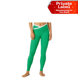 Leggings grande taille pour femmes en gros, avec logo personnalisé, pantalons de yoga grande taille, vente en gros, OEM personnalisé, leggings de sport pour femmes rondes, taille haute - Product Image 1